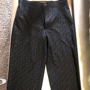 Vintage  black fendi pants